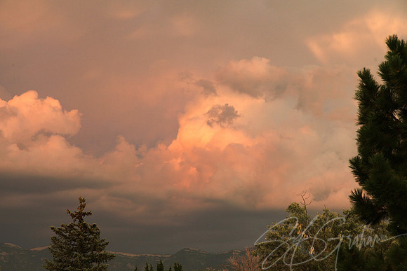 Monsoon Storm Rolling in Over Sandias